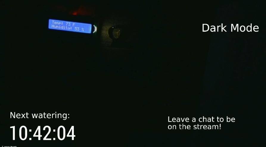 Day 3 screenshot of plant growth